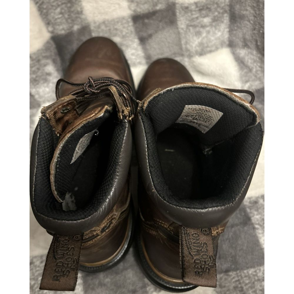 RED WING 2212 Mens 10.5 D Steel Toe Work Boots USA Workwear Leather - Picture 6 of 10